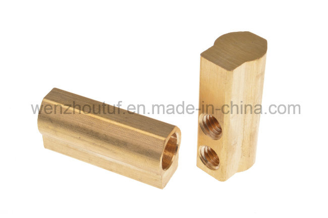 Brass Electrical Terminals Block for PCB Connector Block
