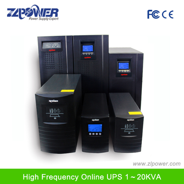 on-Line Type and Overcurrent Protection High Frequency Pure Sine Wave 1-10kVA Online UPS