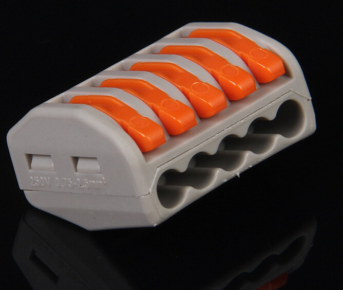 2 Pin 3 Pin Junction Box Wago Quick Pressure Wire Terminal