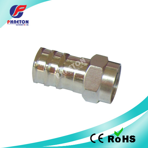 RG6 Connector Crimp for RF CATV Cable