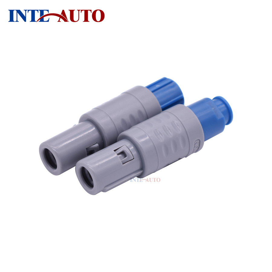 8 Pin Lemos Plastic 1p Plug Pag Prg Medical Probe Connector Single Positioned