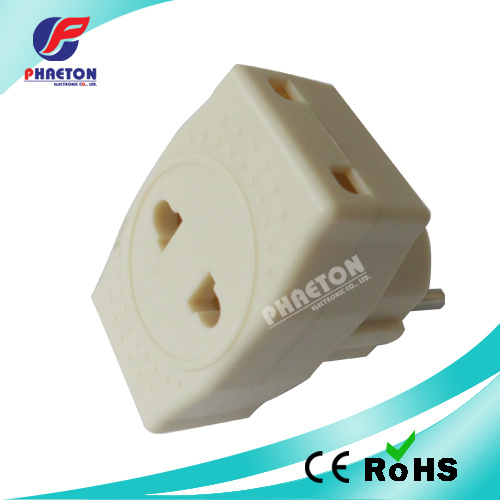EU Power Adapter AC DC Travel Plug (pH6-2013)