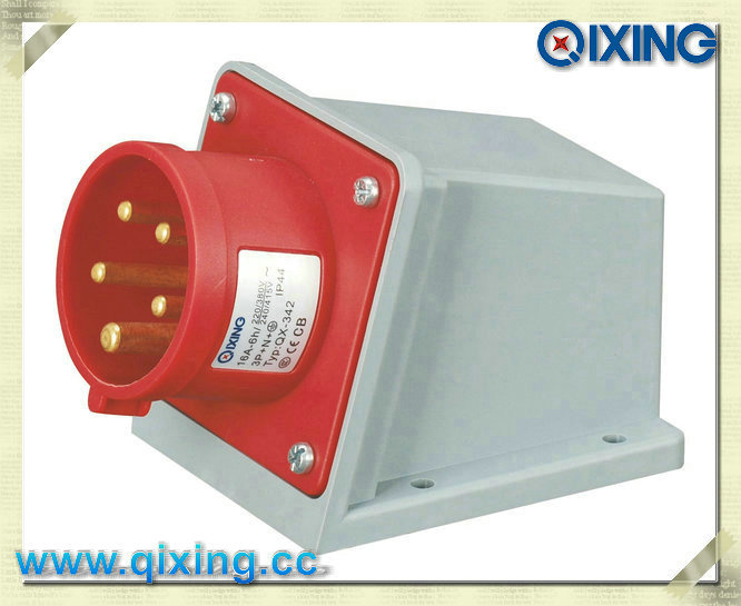 Cee 16A 400V 5p Wall Mounted Power Plug