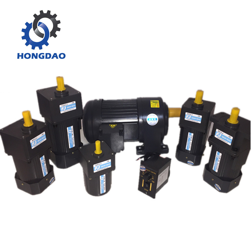 40W 1pH 0.3A Adjustable Speed Gear Electric Motor -E