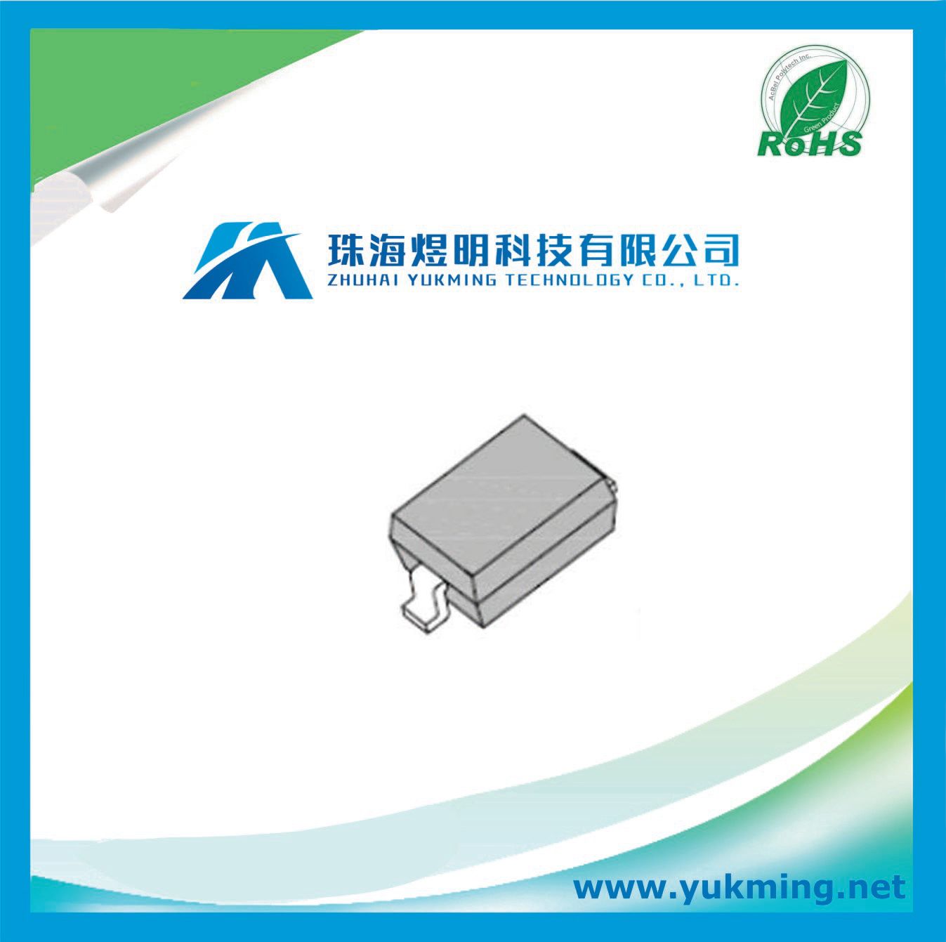 SMD Zener Diode Bzt52c16 of Electronic Component