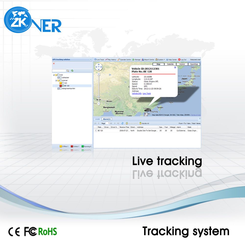 Real Time GPS Web-Base Tracking System