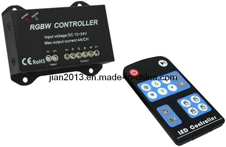RGBW 4 Channel DC 12-24V 16A LED RGB Controller