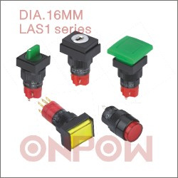 Push Button Switch (ONPOW LAS1 Single, 16mm)