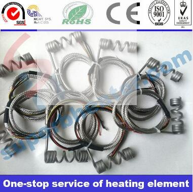 Hot Runner Coil Heater for Plastic Injection Molding Machines