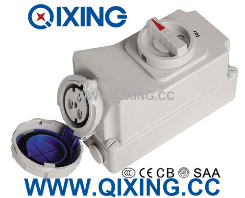 32A 3p IP67 Electric Switch Socket Machine