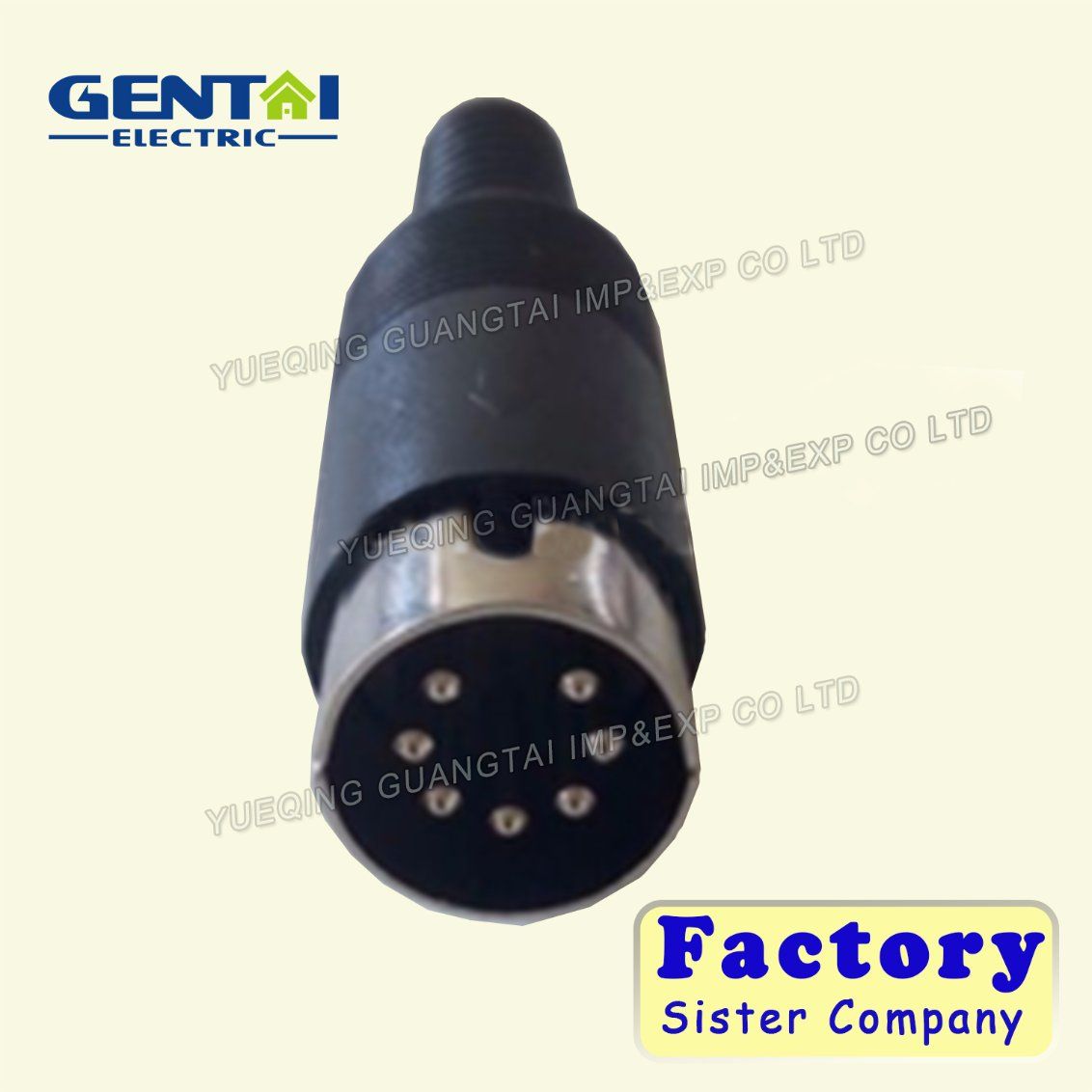 General 7 Pin DIN Power Connector Micro DIN Connector