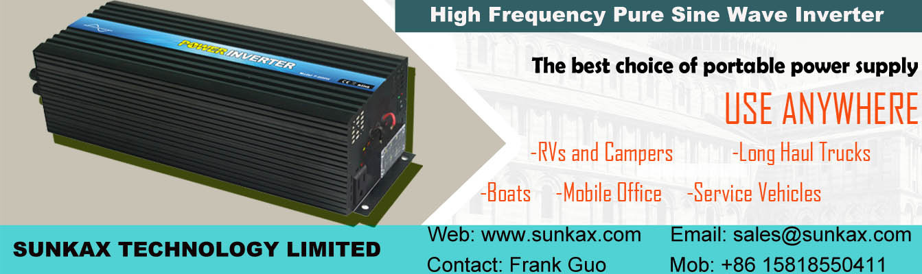 1000W Power Converter Pure Sine Wave Solar Inverter with Customized Output Socket