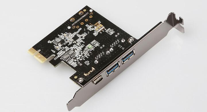 Pcie-2A1c to USB3.1type-C Extension Adapter Card