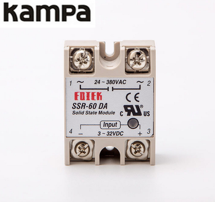 Foteck SSR-60da DC to AC Electric Solid State Variable Relay