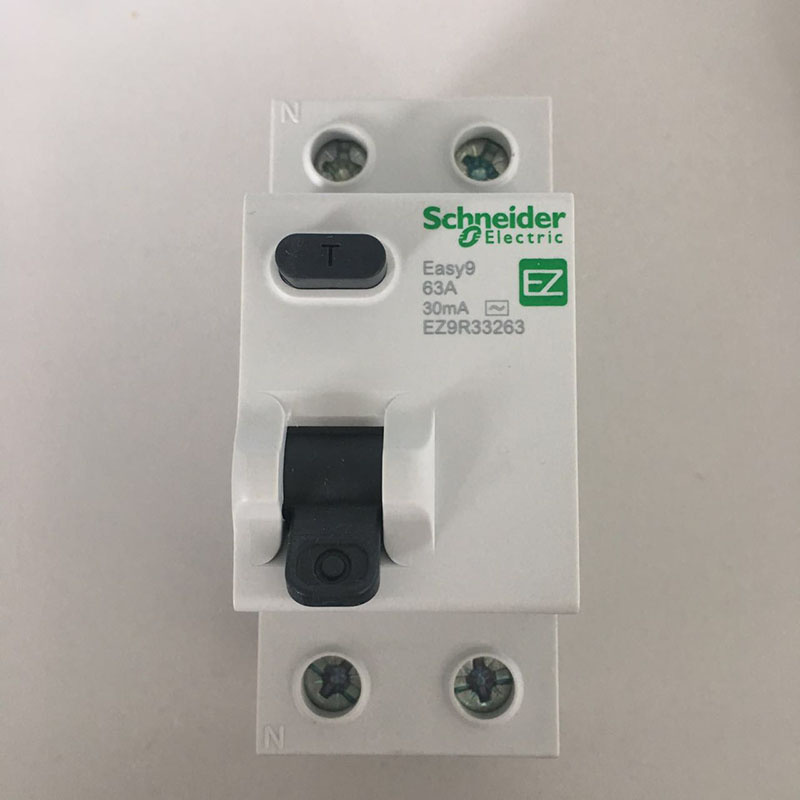 Easy 9 2p 63A Earth Leakage Circuit Breaker ELCB/RCCB