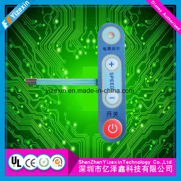 OEM Membrane Switch Panel with Digital Printing for Domestic Used