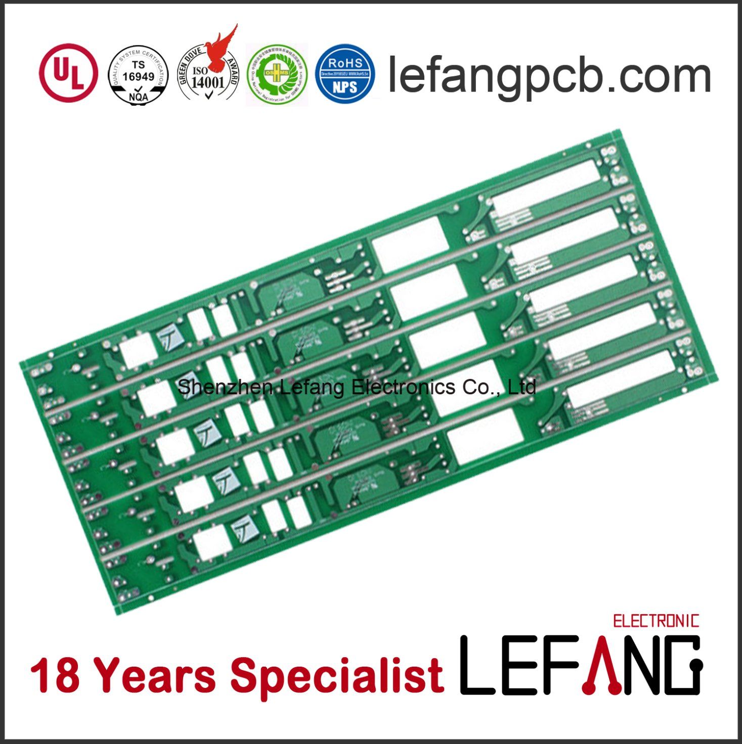 Double Layer PCB Board for LED Power Board Driver