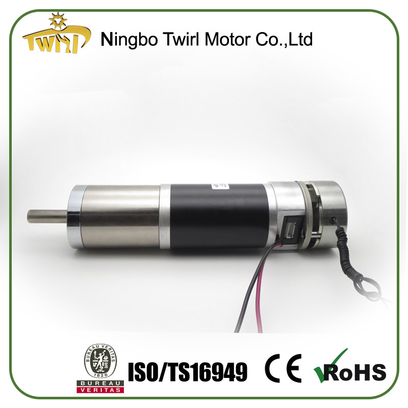 Low Noise 56mm Gear Motor with Brake and Encoder