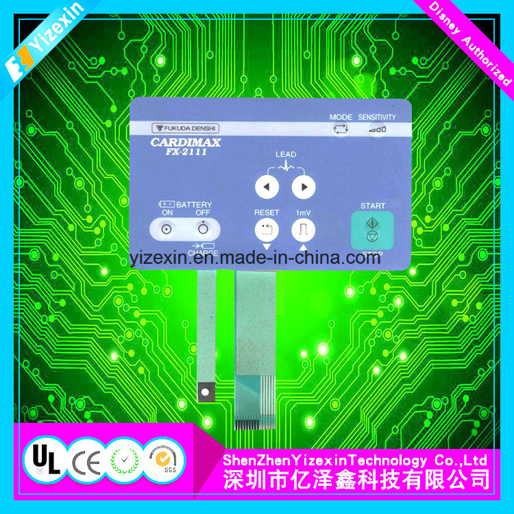 Polydome Digtal Printing Electronic Membrane Switch with SGS Certification