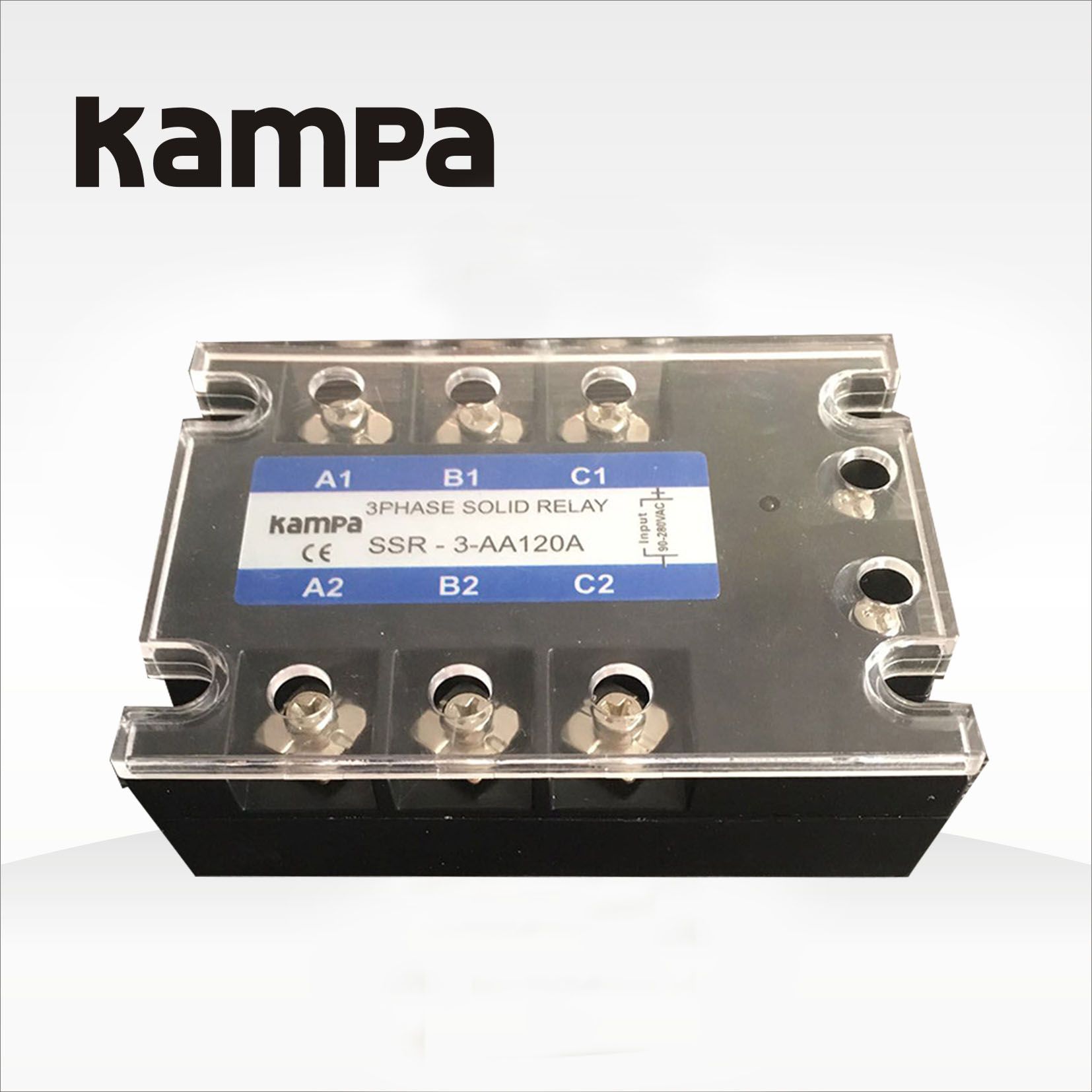 120AA 3 Phase SSR Solid State Relay Electric Relays 600V