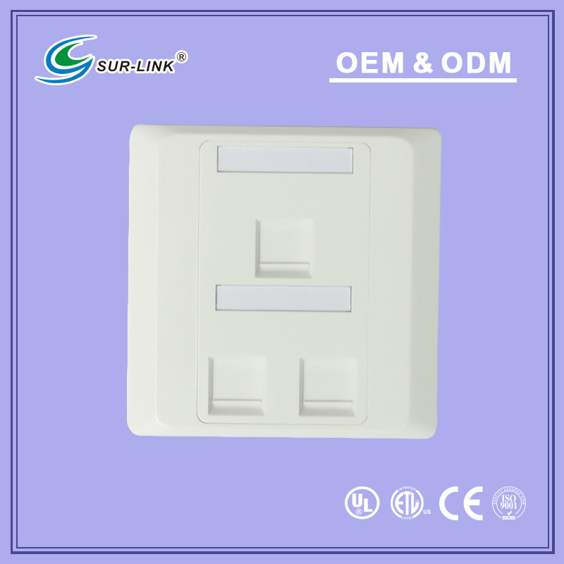 86 Type 3 Port Shutter Faceplate