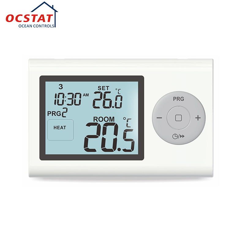 Weekly LCD Programmable Room Thermostat for Combi Boiler