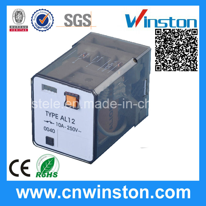 Al12 Digital Protection Industrial Delay Electromagnetic Relay with CE