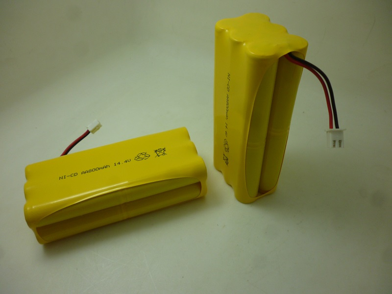 14.4V AA (800mAh) NiCd Rechargeable Battery Pack