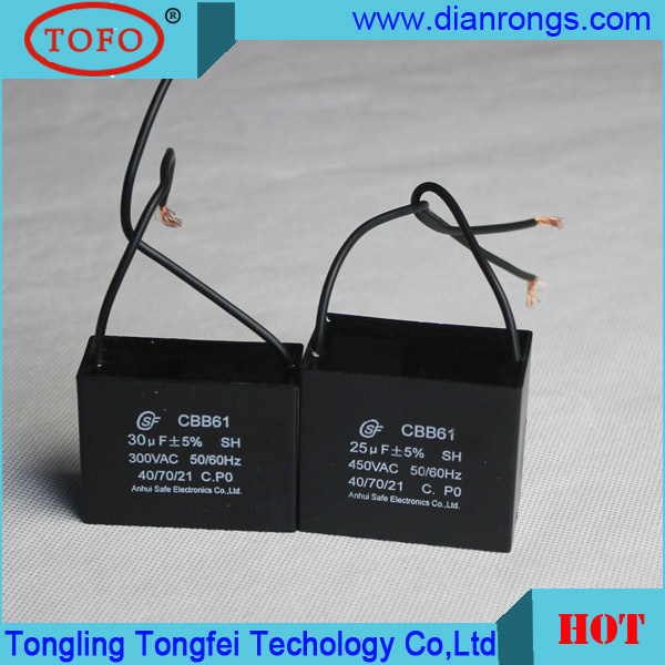 Cbb61 Ceiling Fan AC Sh Capacitor (CBB61)