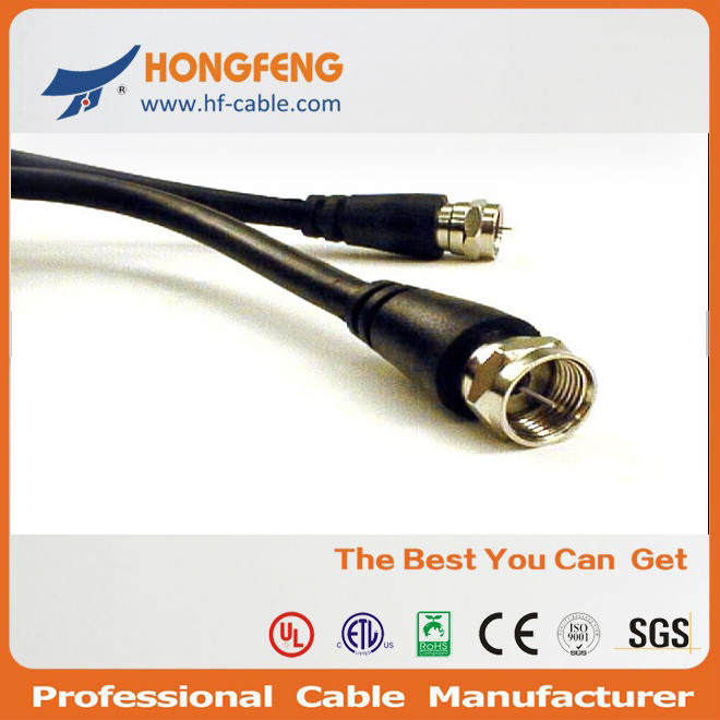 Rg59, RG6, Rg11 Coaxial Cable F Crimp Connector