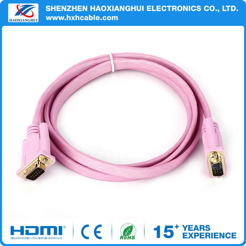 5FT Male to Male 3+4 VGA Cable