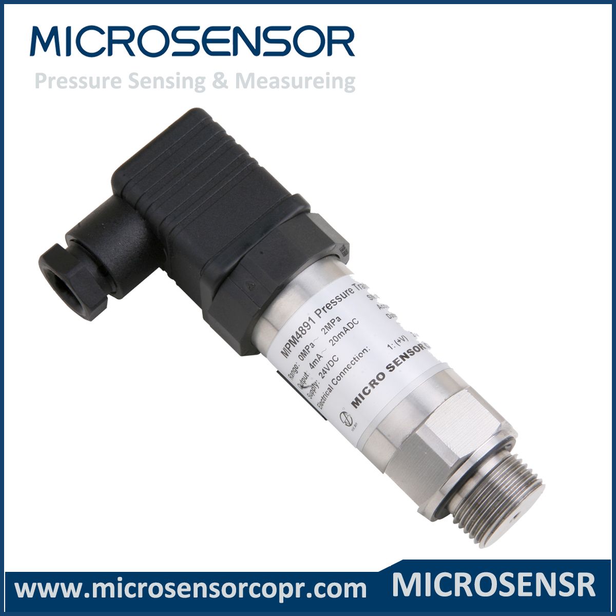 Stainless Steel Pressure Transmitter Mpm4891