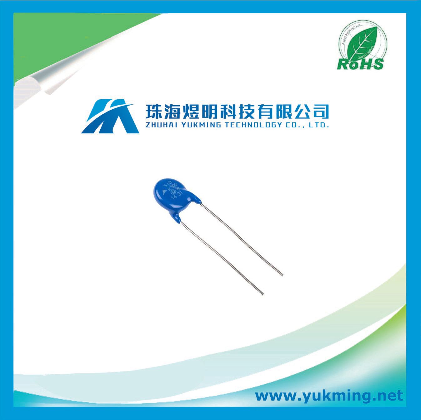 Resistor of Siov Metal Oxide Varistor B72210s0301k101 Electronic Component