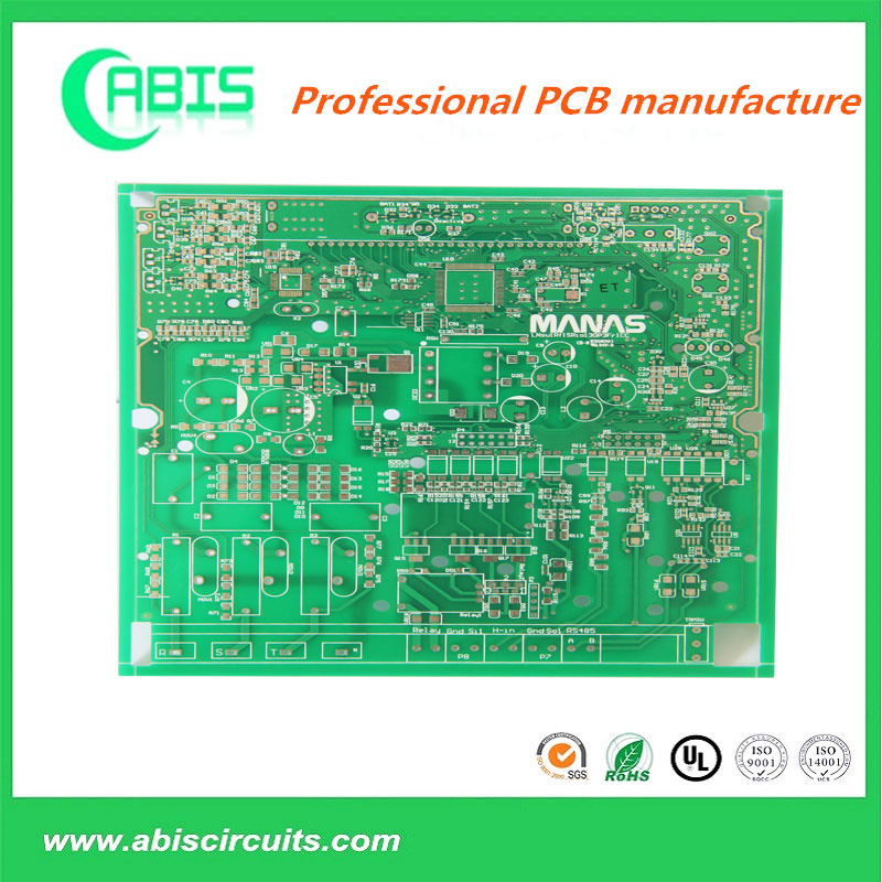 Rigid PCB with Green Ink.