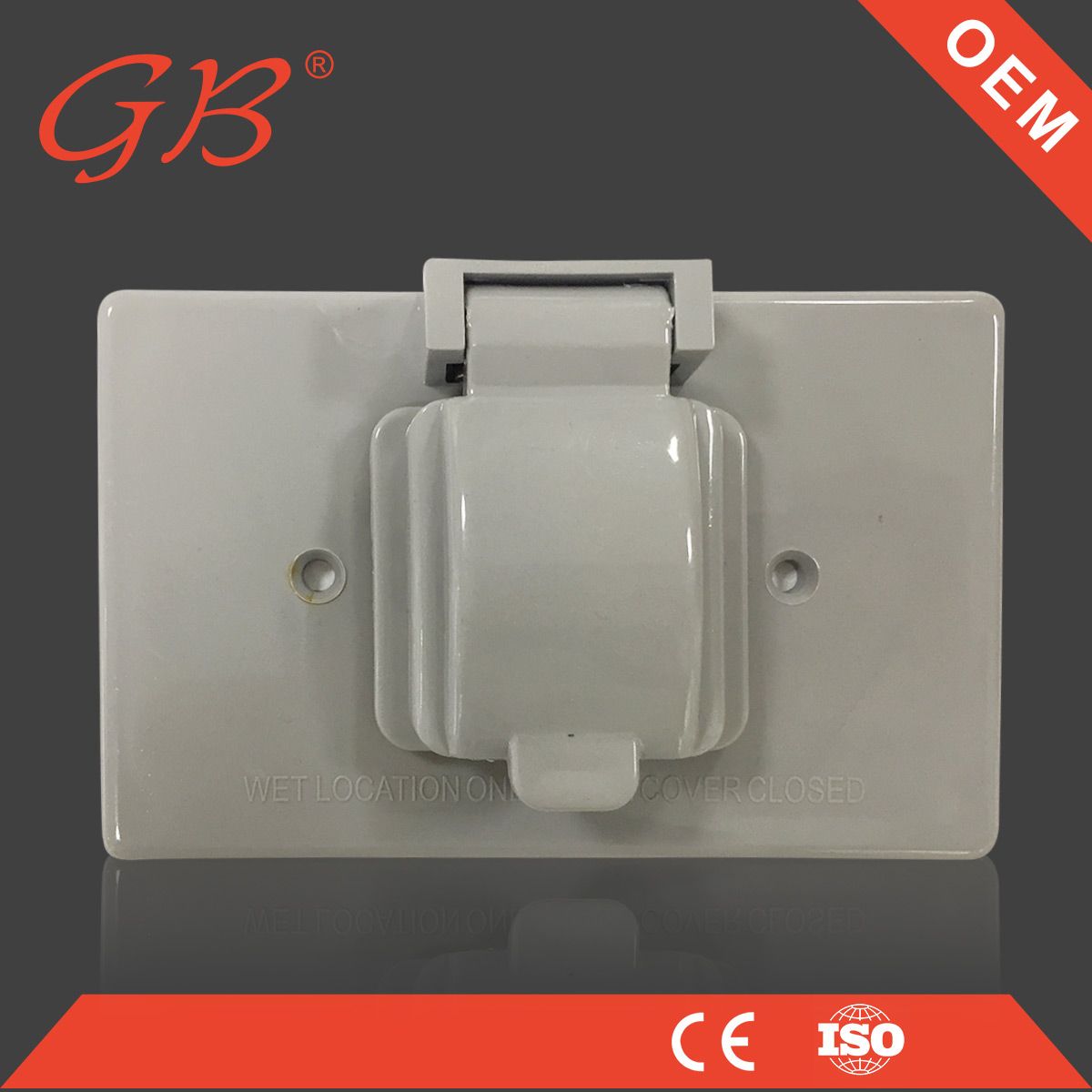 New Designed Waterproof Electrical Wall Switch Plate
