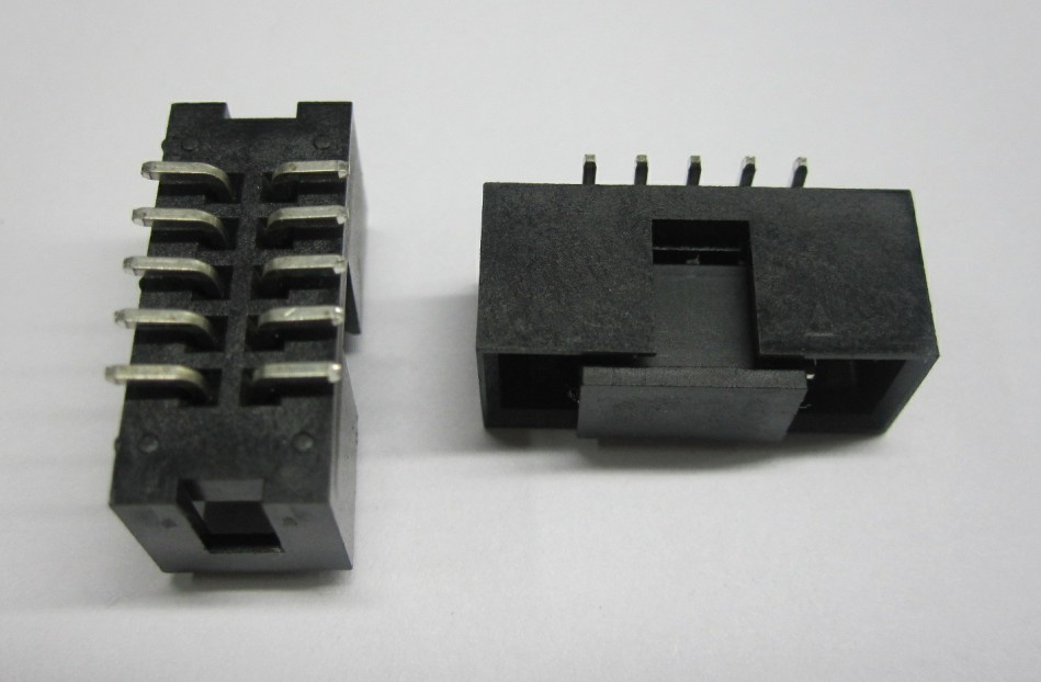 2.54mm Box Header SMT Type with Pick and Place Cap