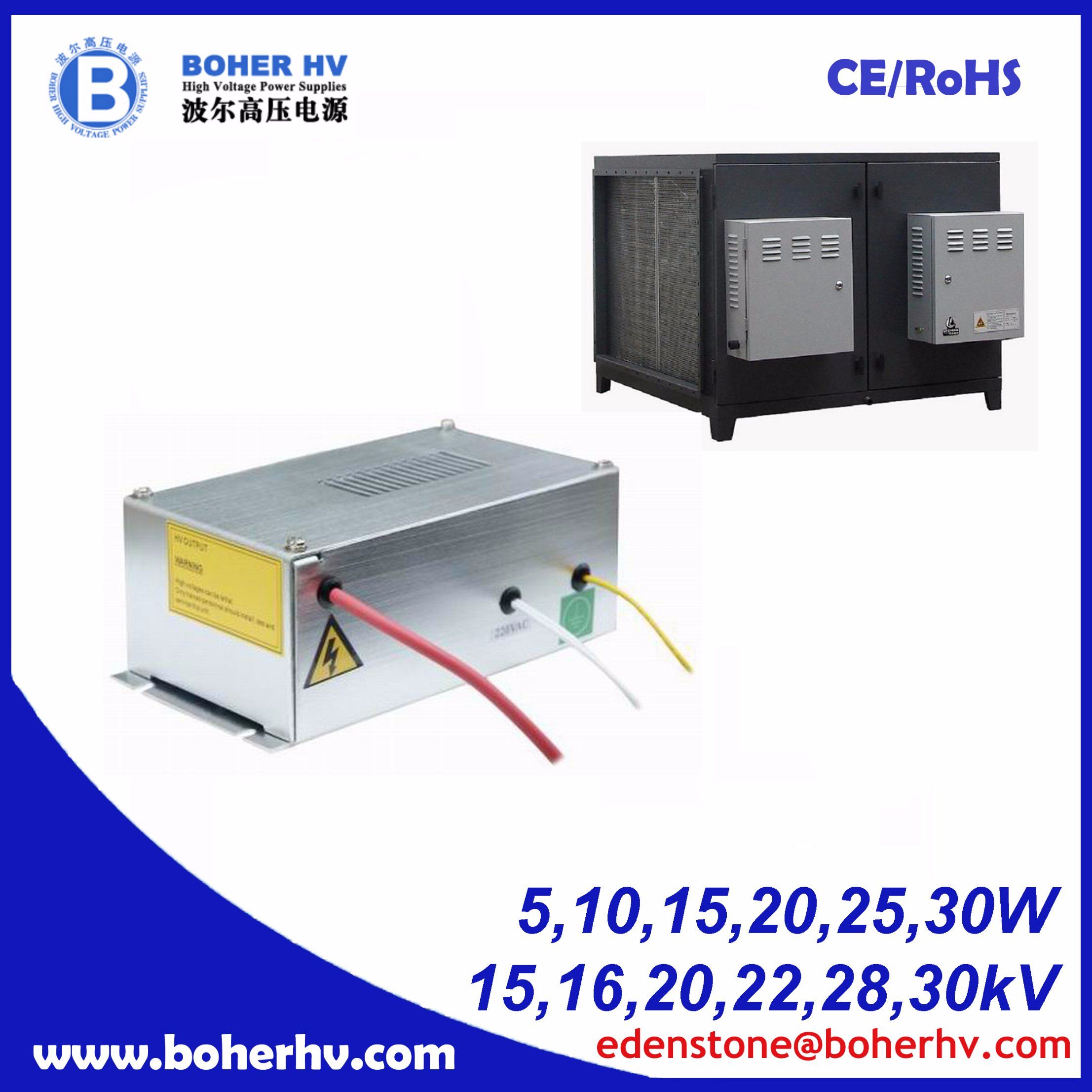 High Voltage Power Supplies 30kV with UK technology CF02A