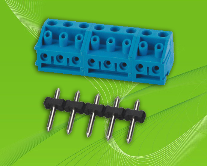 Pluggable Screw Terminal Block with Separated Pin Header