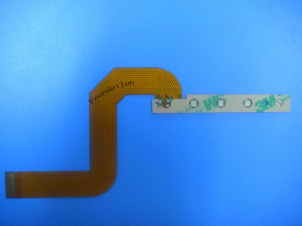 Flat FPC Circuit Flexible Boards Double-Sided Printed Membrane Switch