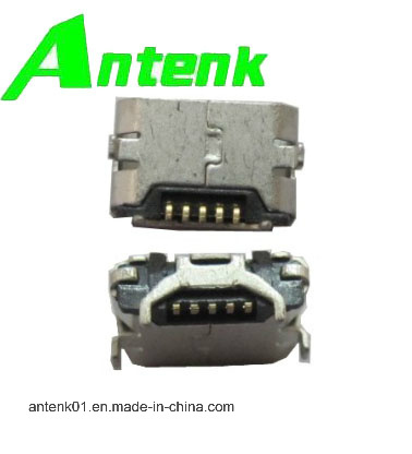 Micro USB Connectors Ab Ejector Type Receptacle 4shell DIP