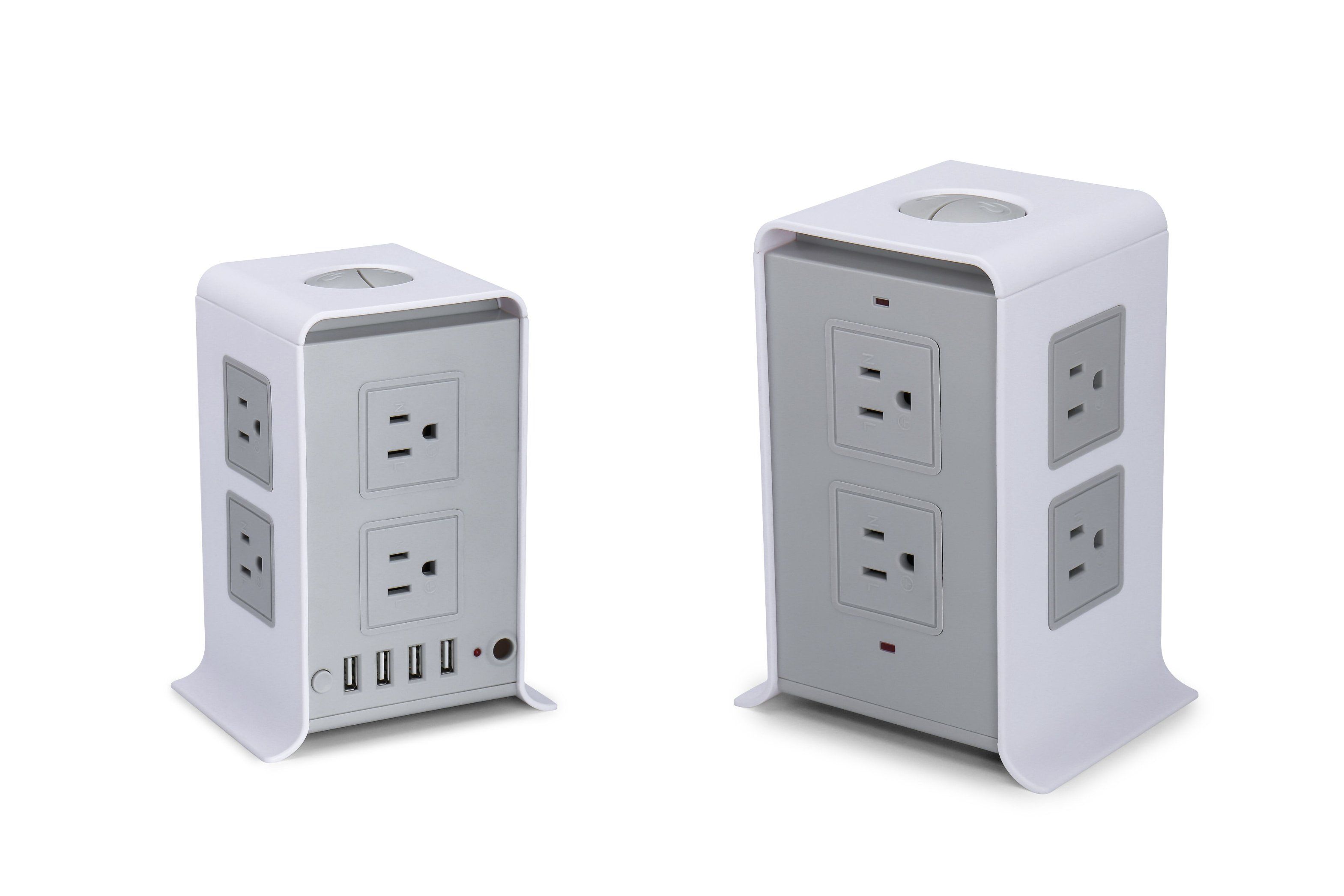 New Style Fashion Hot Sale Multi Function Electric Vertical Socket with USB/ Intelligent Socket