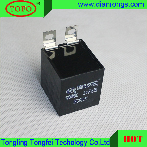 2016 Hot Sales DC Filter Welding Inverter Capacitor Cbb15 Cbb16