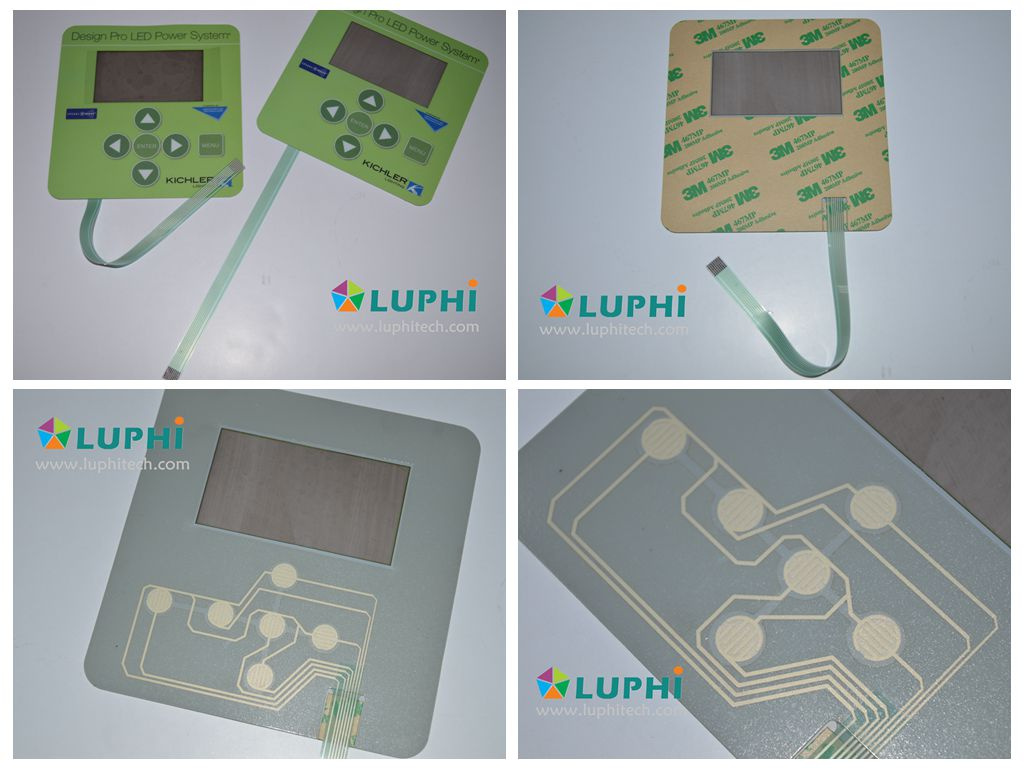 High Quality Customized Flat Membrane Keypad Switch (MIC-0076)