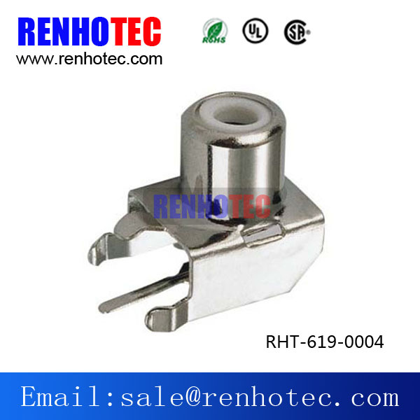 Through Hole Right Angle RCA Jack