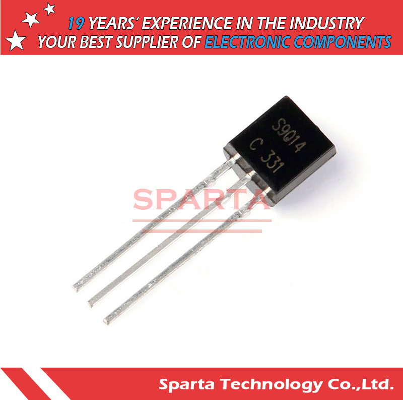 S9014h to-92 NPN Silicon Pre-Amplifier Low Level Low Noise Transistor