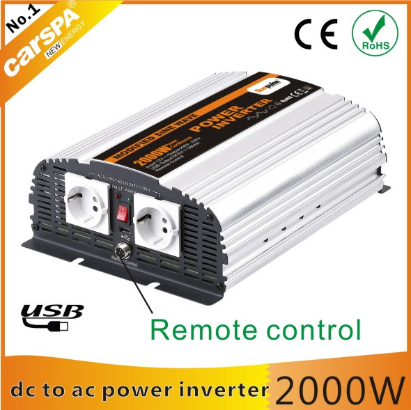 2000W Modified Sine Wave Inverter DC AC inverter