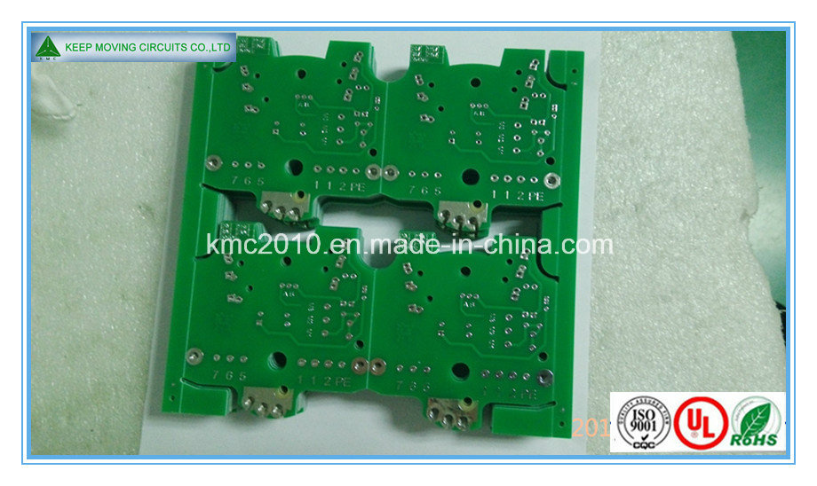 Routing Double Sided Hal PCB with Green Solder Mask