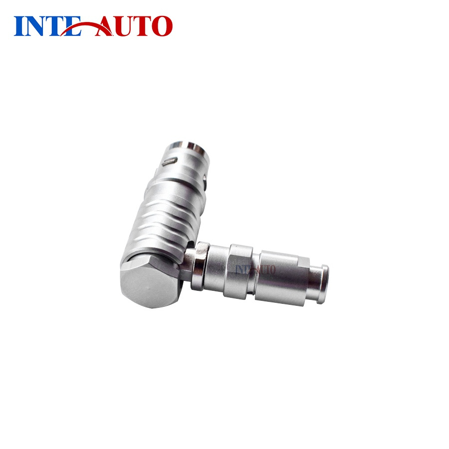 3 Solder Contacts Vacuumtight Elbow Metal Plug