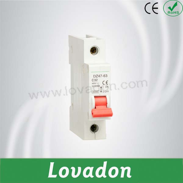 Good Quality Lbkn 1 Pole Miniature Circuit Breaker