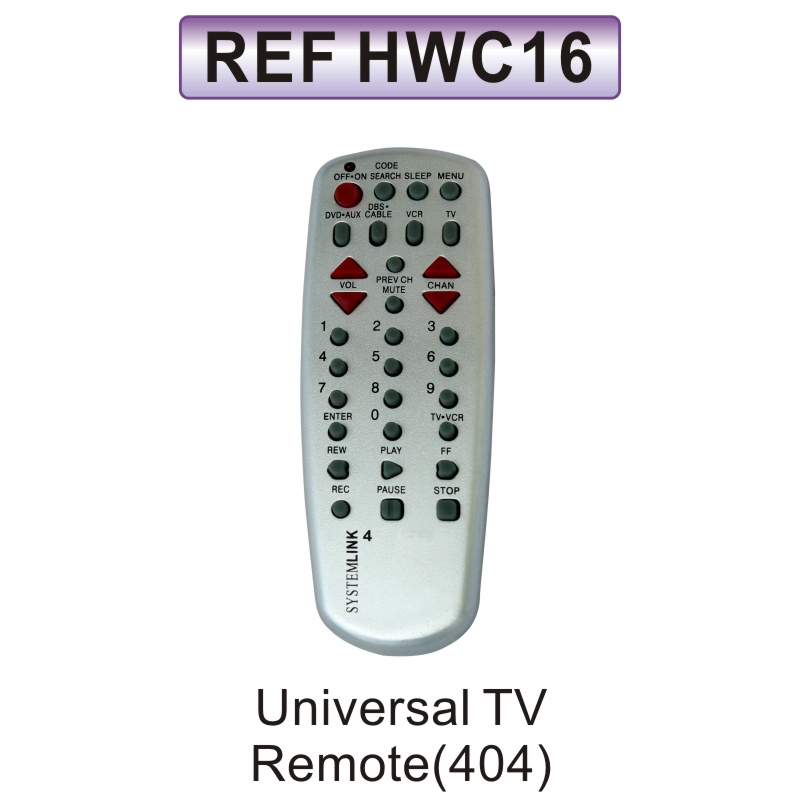 TV Remote Universal Remote Control IR Remote Control (HWC16)